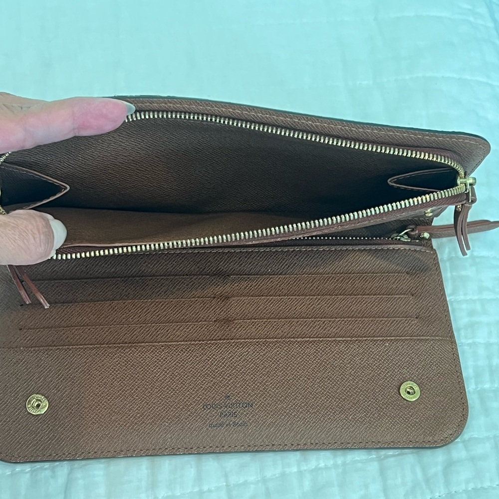 Authentic Louis Vuitton Monogram LV Insolite Long Wallet - Picture 3 of 7